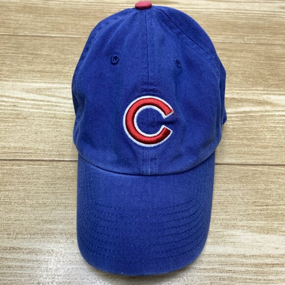 Chicago Cubs Baseball Cap Adjustable C Hat Trucker Hat Slide Back Embroidered - Picture 11 of 11